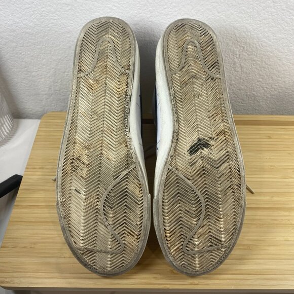 Nike Blazer Mid '77 Vintage White Black Sneakers Size 11 - Picture 7 of 8